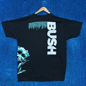 Bush I Beat Loneliness Album Tour Stops Grunge Band Tee XL